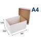Krabice z třívrstvého kartonu 307x222x170 pro tiskoviny A4