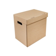 Archivační krabice A3 420x325x310 mm, s víkem a bočními otvory Archivační krabice A3 420x325x310 mm, s víkem a bočními otvory