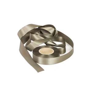 Atlasová stuha grafitová, šíře 24 mm, délka 20 m