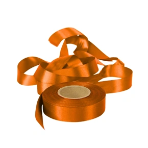 Atlasová stuha měděná, šíře 24 mm, délka 20 m