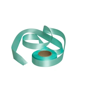 Atlasová stuha mentolová, šíře 24 mm, délka 20 m