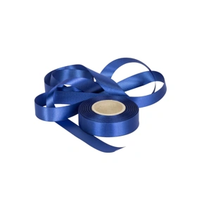 Atlasová stuha mořská modrá, šíře 24 mm, délka 20 m