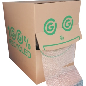 Bublinková fólie v krabici š.300 mm - návin 50 bm, bublinka 9 mm