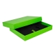 Dárková krabice na košile 380x285x50/35 mm, zelená matná