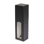 Dárková krabice na víno 85x350x85 mm, 1 x 0,75 l, černá Dárková krabice na víno 85x350x85 mm, 1 x 0,75 l, černá