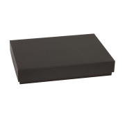 Dárková krabice s víkem 300x200x50/40 mm, černá