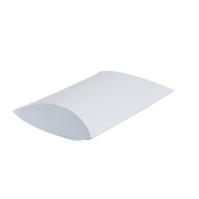 Dárková krabička čočka, pukačka 140x130x40 mm, stříbrná perleť