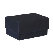 Dárková krabička dno a víko 60x40x30 mm, černá