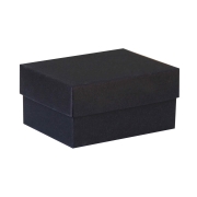 Dárková krabička dno a víko 80x60x40 mm, černá