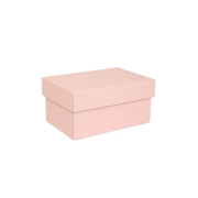 Dárková krabička s víkem 200x125x100 mm, růžová
