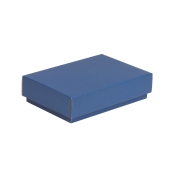 Dárková krabička s víkem 200x125x50/40 mm, modrá