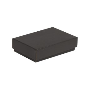 Dárková krabička s víkem 200x125x50 mm, černá