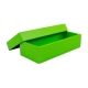 Dárková krabička s víkem 230x70x35/35, zelená matná