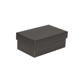 Dárková krabička s víkem 250x150x100 mm, černá