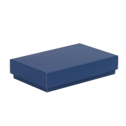 Dárková krabička s víkem 250x150x50/40 mm, modrá