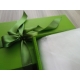 Dárková krabička s víkem 280x130x80/35, zelená matná