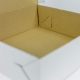 Dortová krabice 320x320x100 mm, pevná bílá