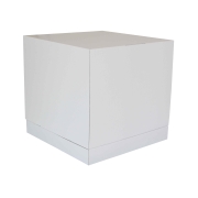Dortová krabice 350x350x350 mm, pevná bílo/bílá