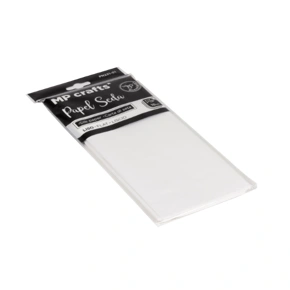 Hedvábný balicí papír 500 x 660 mm, bílý, 10 archů