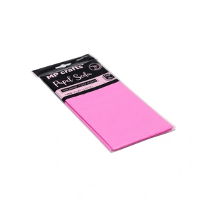 Hedvábný balicí papír 500 x 660 mm, světle růžový, 10 archů