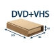 Kartonový obal pro DVD / VIDEO, 205x140x max.60, 3VVL