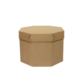 Kartonový stolek dětský, 700x700x500mm, hnědý