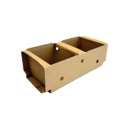 Košík papírový 230x120x82 s uchem na ovoce 1kg