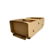 Košík papírový 230x120x82 s uchem na ovoce 1kg
