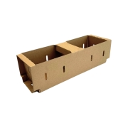 Košík papírový 350x130x110 s uchem na ovoce 2kg