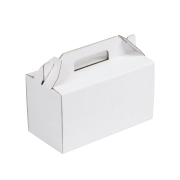 Krabice 200x100x110 mm na potraviny, výslužky, cukroví, bílá