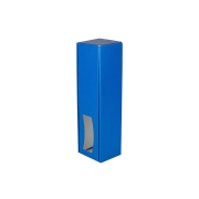 Krabice na víno 85x333x85 mm, modrá matná Krabice na víno 85x333x85 mm, modrá matná