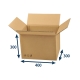 Krabice z pětivrstvého kartonu 385x285x275, klopová (0201)