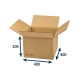 Krabice z pětivrstvého kartonu 385x385x275, klopová (0201)