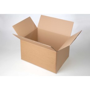 Krabice z pětivrstvého kartonu 603x400x252, klopová (0201)