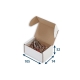 Krabice z třívrstvého kartonu 105x74x52, minikrabička, FEFCO 0471