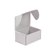 Krabice z třívrstvého kartonu 148x105x74 mm, minikrabička, bílo-bílá