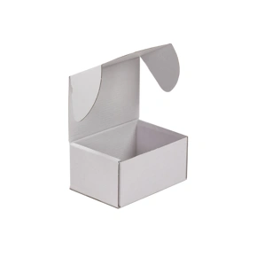 Krabice z třívrstvého kartonu 148x105x74 mm, minikrabička, bílo-bílá