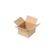 Krabice z třívrstvého kartonu 150x150x100, klopová (0201)