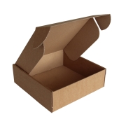 Krabice z třívrstvého kartonu 185x185x60, vysekávaná 0427