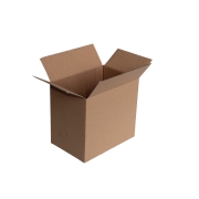 Krabice z třívrstvého kartonu 215x145x195, klopová (0207) s mřížkou na 6 pozic