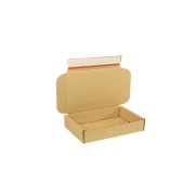 Krabice z třívrstvého kartonu 220x150x42 mm pro tiskoviny A5, lepicí páska