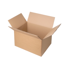 Krabice z třívrstvého kartonu 260x190x150, klopová (0201)