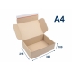 Krabice z třívrstvého kartonu 305x215x100 mm pro tiskoviny A4, lepicí páska