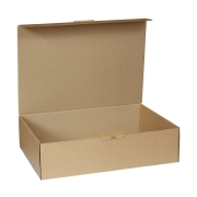 Krabice z třívrstvého kartonu 305x215x80 mm, pro tiskoviny A4, hnědá