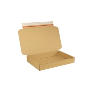 Krabice z třívrstvého kartonu 347x255x50 mm pro tiskoviny, lepicí páska