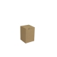 Krabice z třívrstvého kartonu se zámečkem 105x105x147 mm