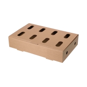 Kuřecí karton jednodílný 3VL KT211B 565 x 365 x 110 mm Kuřecí karton jednodílný 3VL KT211B 565 x 365 x 110 mm