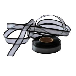 Monofilová stuha černá, šíře 25 mm, délka 25 m