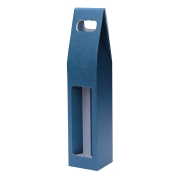 Odnoska na víno 80x80x320 mm, mikrovlna modro bílá 1x0,75l Odnoska na víno 80x80x320 mm, mikrovlna modro bílá 1x0,75l