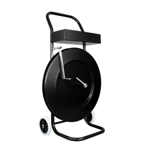 Odvíječ vázací pásky PP, PET, PES vozík-prům.dutinky 400 mm